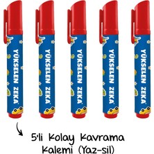 Kolay Kavrama Kalemi 5’li (Yaz-Sil)