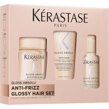 Kerastase Gloss Absolu Anti-Frizz Hair Saç Bakım Seti 80 ml