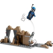 HBMB Store : The Mandalorian Mandalore Pususu Savaş Paketi 75373-6 Yaş ve Üzeri Çocuklar Için 4 Minifigür Içeren Koleksiyonluk Yaratıcı Oyuncak Yapım Seti (109 Parça)