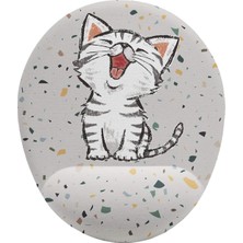 HBMB Store Minik Kedi Bilek Destekli Mouse Pad