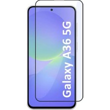 HBMB Store - ile Uyumlu Galaxy A36 5g Kırılmaz Cam 5d Tam Kaplayan Temperli Ekran Koruyucu