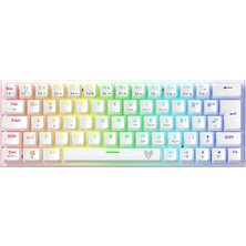 HBMB Store Runner Rgb Mekanik Gaming Oyuncu Klavyesi Red Switch Q Beyaz