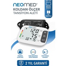 Neomed DBP-1359 Büyük Ekranlı Hafızalı Üstk Koldan Dijital Tam Otomatik Tansiyon Aleti