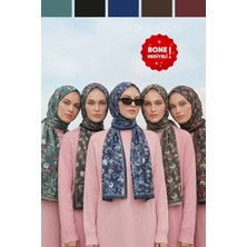 Kamer Scarf Soft Pamuk Desenli Şal Leylazar Serisi 5'li Paket