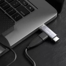 HBMB Store Livx Type C To Lightning/type C Şarj ve 5gbps Veri Aktarımı Yuva Çevirici Dönüştürücü Otg Adaptör Otgbt Ikili Paket