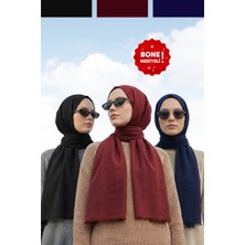 Kamer Scarf Pure Line Serisi Pamuk Konfor Şal 3lü Paket