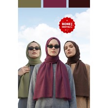 Kamer Scarf Pure Line Serisi Pamuk Konfor Şal 3lü Paket