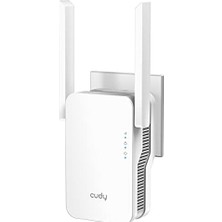 HBMB Store Cudy RE1800 AX1800 Gigabit Mesh Wi-Fi 6 Genişletici Internet Güçlendirici, 2000 Ft2'ye Kadar Alanı Kapsar, 1,8 Gbps Çift Bant Tekrarlayıcı, Ap Modu