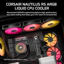 HBMB Store Corsaır Nautilus 240 Rs Argb Aıo Işlemci Soğutucusu (CW-9060092-WW)