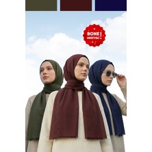 Kamer Scarf Pure Line Serisi Pamuk Konfor Şal 3lü Paket