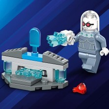 HBMB Store Dc: ve Batmobile, Mr. Freeze’e Karşı 76301-4 Yaş ve Üzeri Süper Kahraman Seven Çocuklar Için Oyuncak Yapım Seti, Doğum Günü Hediyesi (63 Parça)