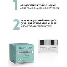HBMB Store Mineral Göz Kremi 20 ml – Kolajen & Hyaluronik Asitli, Ince Çizgi Karşıtı, Cilt Toparlayıcı ve Nemlendirici Göz Çevresi Bakım Kremi (2 Paketi)