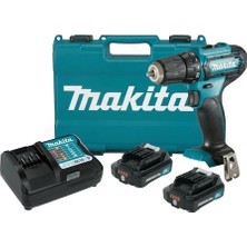 Makita Df333Dwae Akülü Matkap Vidalama 12V 2A Li-on Akü ve 3/8 inç Mandren Özellikleriyle