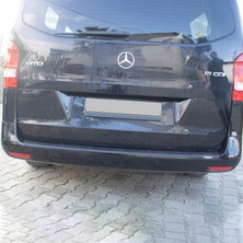 Mercedes Vito W447 Arka Tampon Eşiği Tampon Üstü Plastik Koruma Mat Siyah