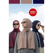 Kamer Scarf Pure Line Serisi Pamuk Konfor Şal 3lü Paket
