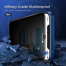 HBMB Store Iphone 11 Pro Max/x Max/xs Max Için Hayalet Ekran Koruyucu Yandan Görünmeyen Ekranı Tam Kaplayan Gizlilik Filtreli Görünmez 6d Ince Cam Ekran Koruma