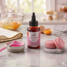 Bal10 Dünyası Dr. Gusto Bebe Pembe Renk Su Bazlı Likit Sıvı Gıda Boyası 60 Gram