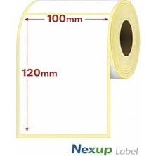 HBMB Store 100X120 mm Termal Etiket, Barkod/adres/kargo Termal Etiketleri, Zebra ve Diğer Yazıcılarla Uyumlu
