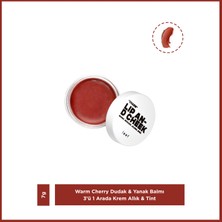 Leef Lip & Cheek Balm Charm | Kırmızı Dudak & Yanak Balmı | 3’ü 1 Arada Krem Allık & Tint