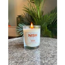 HBMB Store Mandalina Kokulu Doğal Soya Mumu Uzun Yanma Süreli