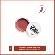 Leef Lip & Cheek Balm Charge | Dusty Rose Dudak & Yanak Balmı | Krem Allık & Tint