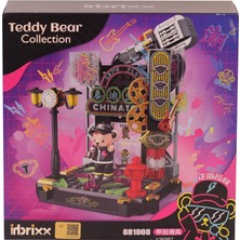 E-Vitrin P881008 Panlos Müzik Yıldızı Teddy 200 Parça Block Oyuncak