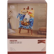 E-Vitrin LZ1280 Loz  Yelkenli Gemi Ahşap Boyama   Block Oyuncak 592 Parça