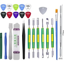 MHM Çok Amaçlı Bilgisayar Tv Notebook Laptop Tablet Telefon Yardımcı Sökme Açma Aparatı Metal Plastik Çok Parçalı Onarım Aletleri Kiti ST55