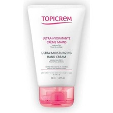 Topicrem Ultra Nemlendirici El Kremi 50 ml Çok Kuru Eller İçin 24 Saat Nemlendirme Sağlar