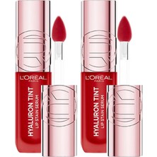 HBMB Store L'oreal Cosmetics Hyaluron Lip Tint - 420 Le Rogue Paris (2 Paketi)