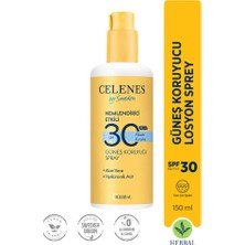 Celenes By Sweden Celenes Herbal Güneş Koruyucu Losyon Sprey 30SPF 150 ml