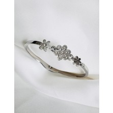 Devi Fashion Çelik Silver Bileklik 18 cm