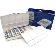 Winsor & Newton Cotman 24 Renk Sulu Boya Tablet Seti Ergonomik Tasarım ile Sanatçılar İçin