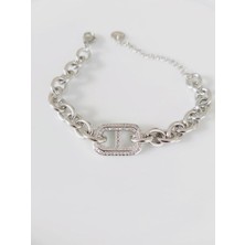 Devi Fashion Çelik Silver Renk Bileklik