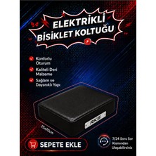 Işıklı Toplar Dükkanı Rks Elektrikli Bisiklet Arka Deri Koltuk, Elektrikli Bisiklet Deri Koltuk, Motosiklet Deri Koltuk, Arka Sele Çocuk Deri Koltuk Seti