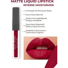 HBMB Store Uzun Süre Kalıcı Kadifemsi Kuruma Yapmayan Mat Likit Ruj - Lipstick 523 Red