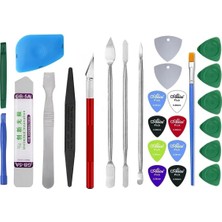 MHM Çok Amaçlı Bilgisayar Tv Notebook Laptop Tablet Telefon Yardımcı Sökme Açma Aparatı Metal Plastik Çok Parçalı Onarım Aletleri Kiti ST06