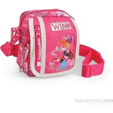 Yaygan 62442 Winx Omuz Çantası Kız Çocuk İçin Pembe 12 x 14 x 4 Cm Kapasiteli Üç Bölmeli