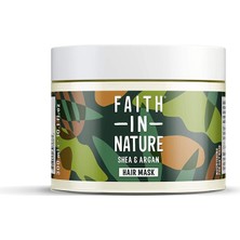 HBMB Store Faıth In Nature %99 Doğal Besleyici Saç Bakım Maskesi Çok Kuru Saç Tipleri Için (Shea & Argan, 300 Ml)
