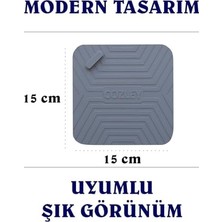 HBMB Store Koku Önleyici Gider Kapağı Balkon Gider Kapağı Banyo Mutfak Lavabo Balkon Gider Tıkacı Tıpası Kapağı Böcek Önleyici Drenaj Kapağı Gider Koruyucu Evye Kapağı Su Geçirmez (Gri)