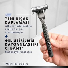 HBMB Store Mach3 Charcoal Yedek Tıraş Bıçağı 4'lü