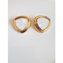 Devi Fashion Gold Küpe 4 cm