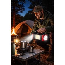 HBMB Store Solar LED Kamp Feneri,, 8 LED Ultra Parlak Taşınabilir Kamp Lambası,, Kamp, Balıkçılık, Acil Durum ve Kullanım Için, Kırmızı, Karışık (Asorti) Renk