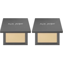 HBMB Store Kompakt Pudra - 12 Saate Kadar Kalıcılık - Cilt Alt Tonu - Compact Powder 09 Sand (2 Paketi)