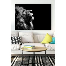 HBMB Store (PSTER15007) Aslan Motivasyon Kanvas Tablo 5 30 x 40