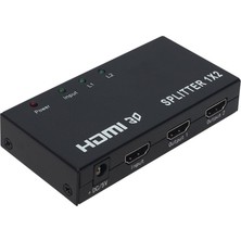 kzy mobilyal Powermaster 2 Port 1080P HDMI Dağıtıcı PM-14217 Uzatıcı & Çoklayıcı Özellikli Yüksek Kalite