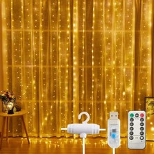 HBMB Store Perde LED 3x3 Kumandalı Anımasyonlu