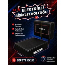 Işıklı Toplar Dükkanı Rks Arka Deri Koltuk, Elektrikli Bisiklet Deri Koltuk, Motosiklet Deri Koltuk, Arka Sele Çocuk Deri Koltuk Seti
