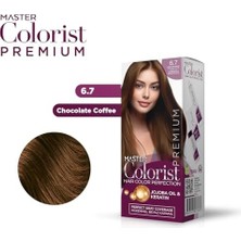 HBMB Store Premıum Yarı Kit Set Saç Boyası 6.7 Çikolata Kahve