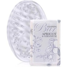 HBMB Store Şeffaf Sabunluk - Kaymaz Silikon Tabanlı ve Tırtıklı Tasarım - Banyo ve Mutfak Için Sabun Koruyucu